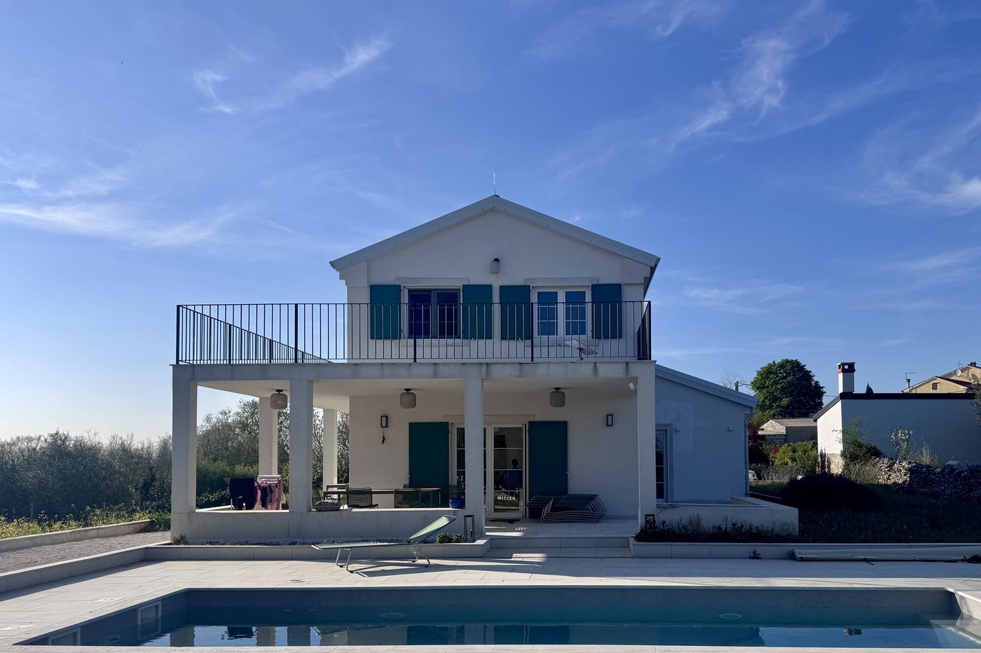 Casa Frieda seen from across the pool